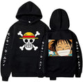 Anime One Piece Luffy bluza 100% bawełna